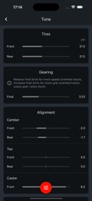 QuickTune - Forza Tuning App screenshot
