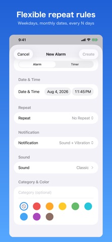 Future Timer: Alarm Planner Screenshot 3 of 5