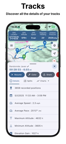 MapTools - Parcours, Mesures Screenshot 2 of 10