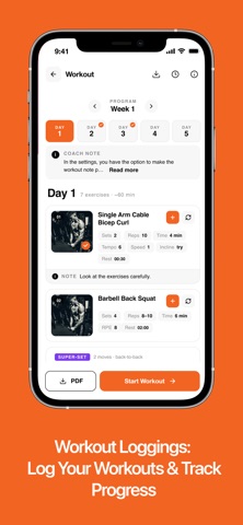 Viking fit app Screenshot 3 of 3