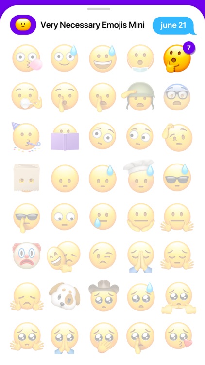Very Necessary Emojis Mini screenshot-5