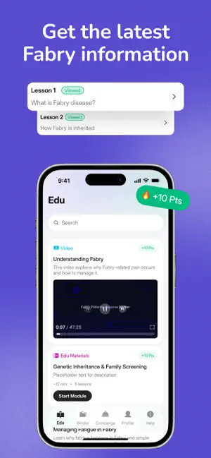 Fabry App screenshot 3