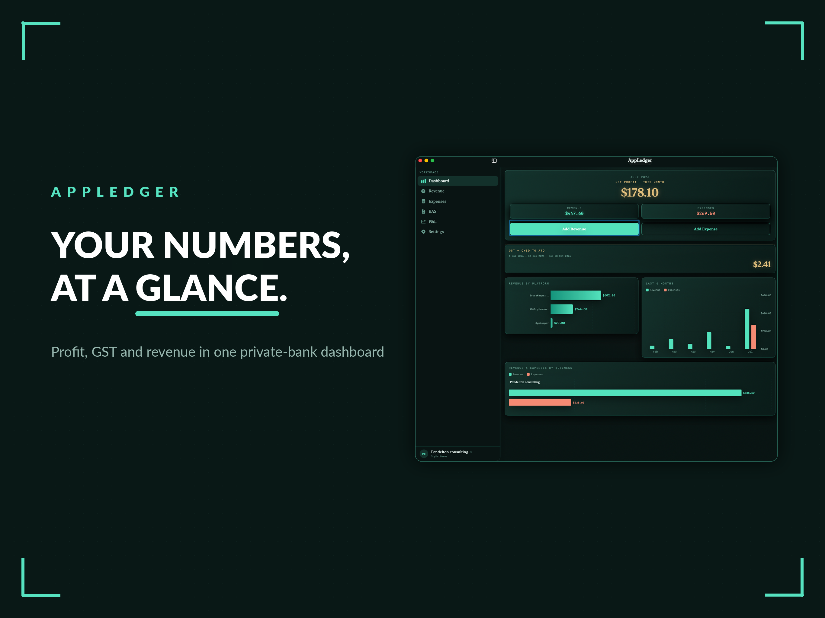 AppLedger: App Revenue & BAS screenshot 10