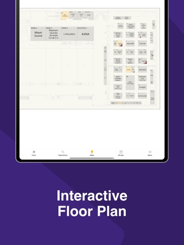 InfoComm América Latina 2025 iPad screenshot