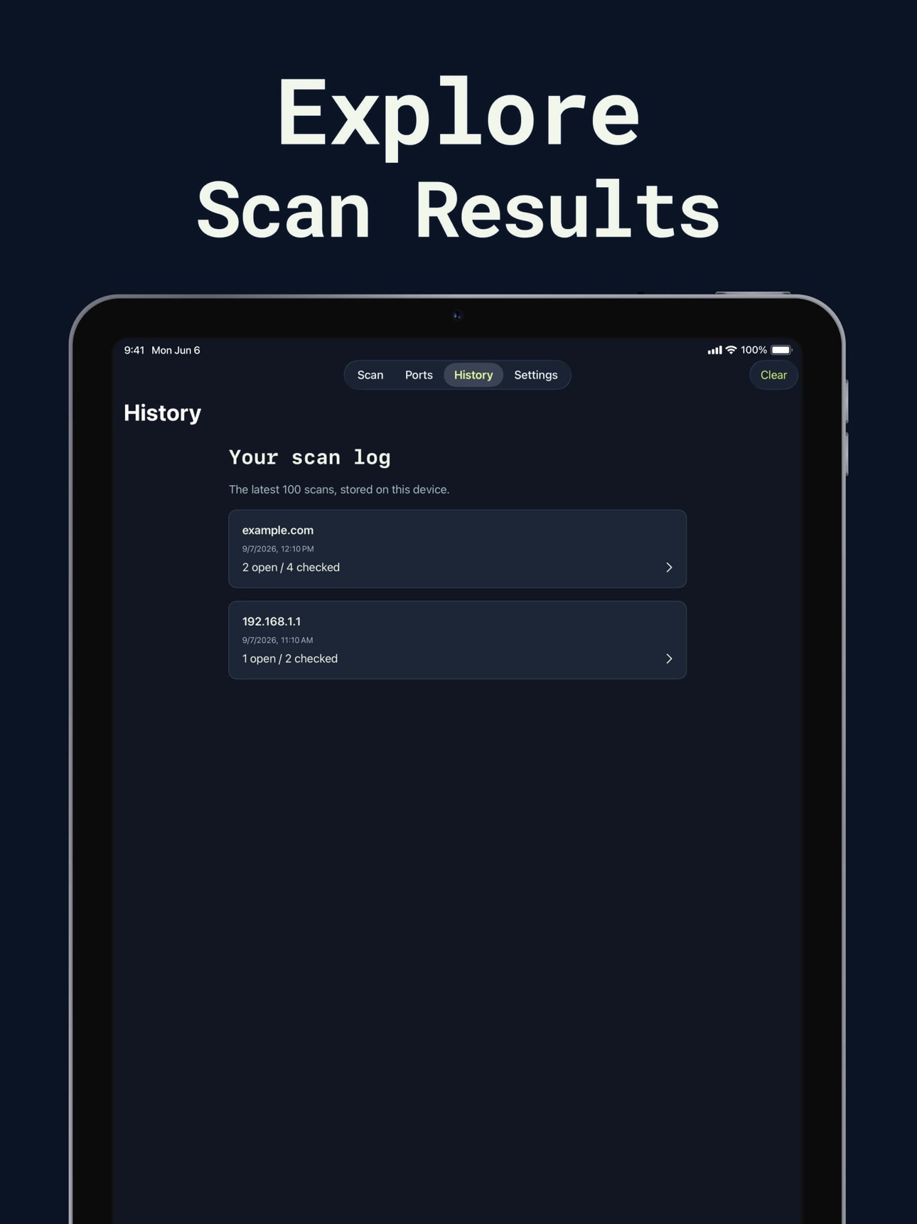 Screenshot 6 of Farsen – Port Scan