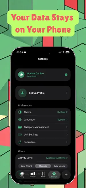 iPocket Cal: AI Food Tracker screenshot 4