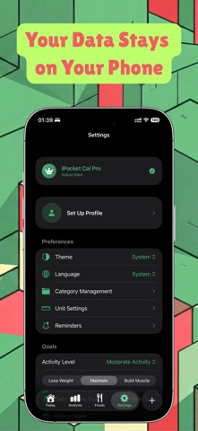 iPocket Cal: AI Food Tracker Screenshot 4 of 4