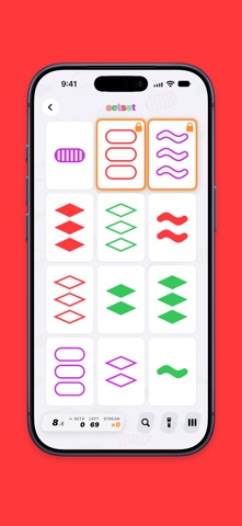 setset – match three cards Screenshot 1 of 3