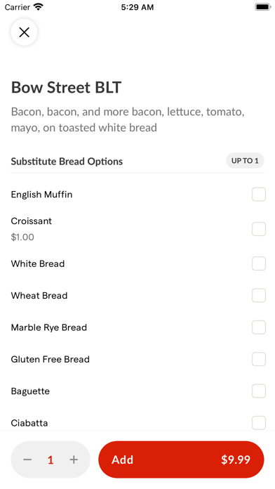 Bow Street Market iPhone screenshot 7 - Food & Drink app