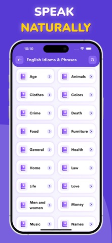 Idioms and Phrases - English screenshot