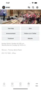 Rockwall Friendship Church screenshot #3 for iPhone
