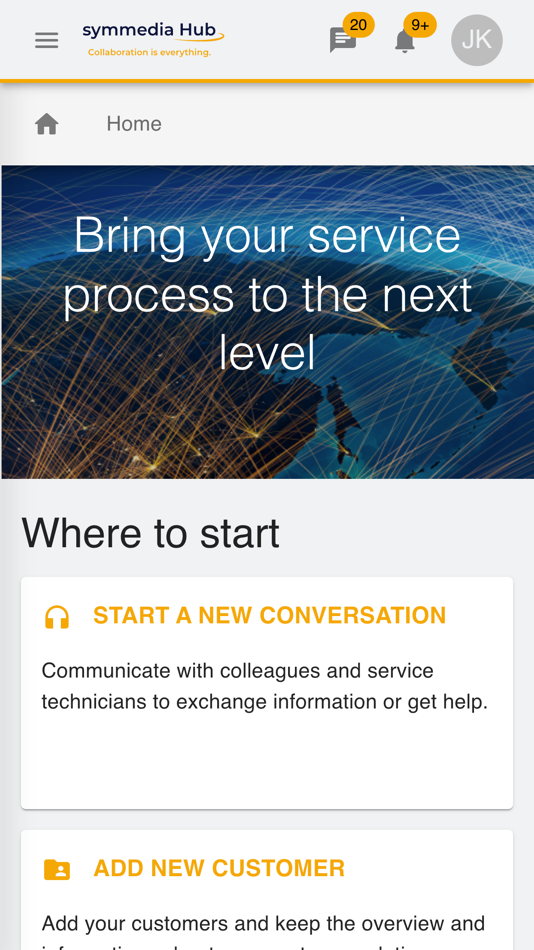 #1. symmedia Hub (iOS) بواسطة: symmedia GmbH