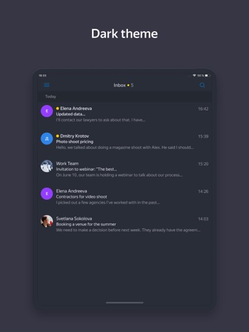 Yandex Mail - Email Appのおすすめ画像6