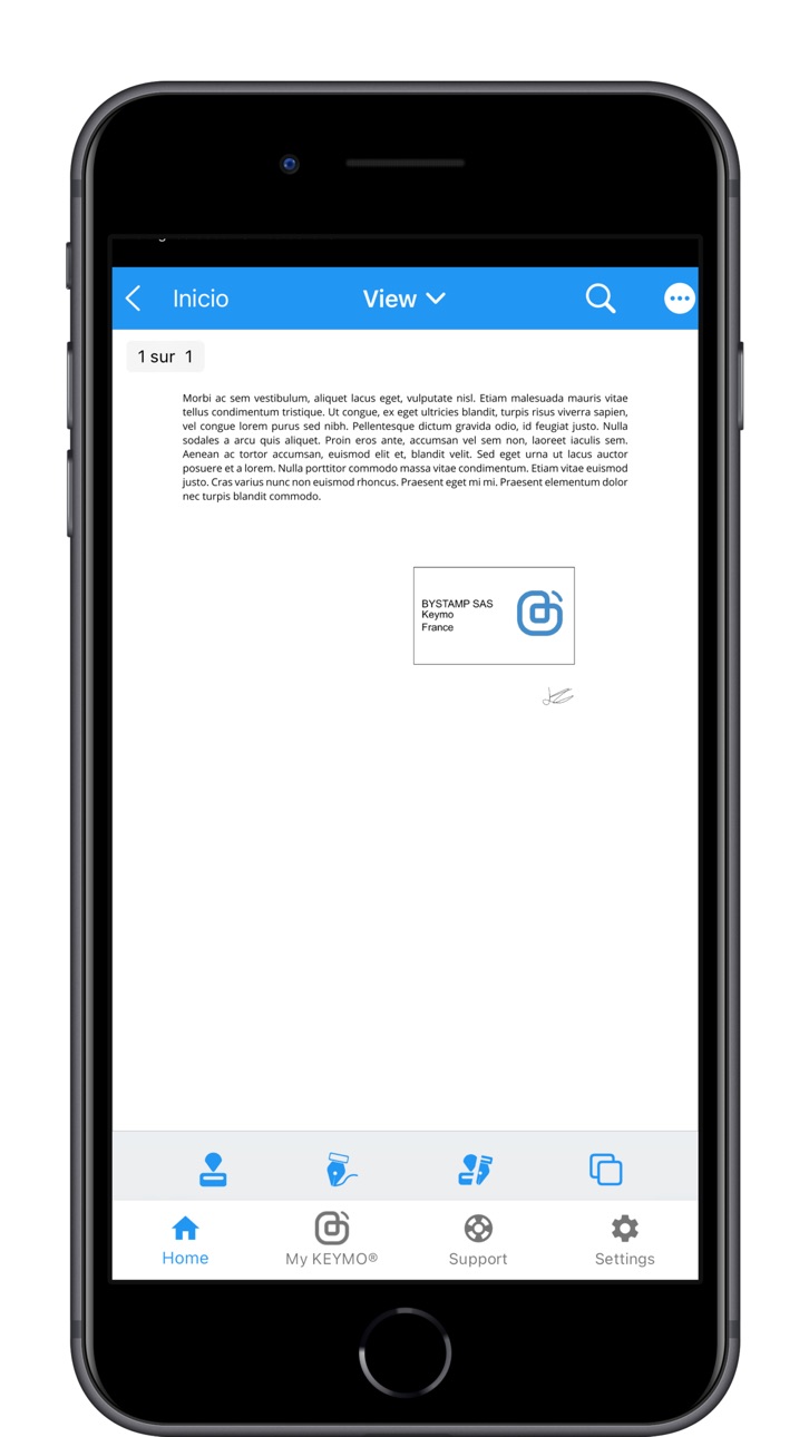 iPhone screenshot