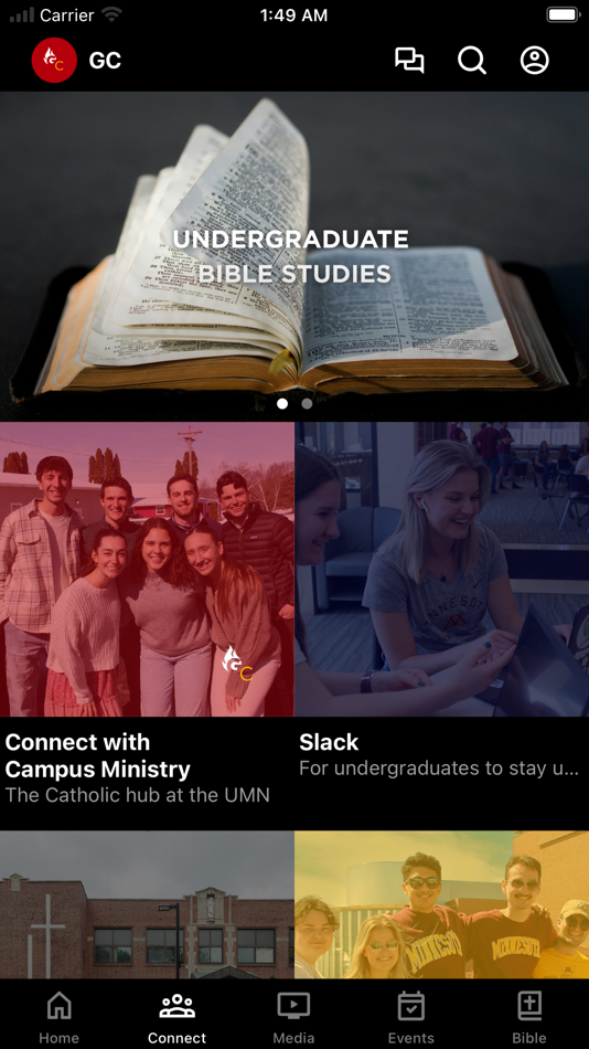 #2. Gopher Catholic (iOS) Podle: The Newman Center and Chapel, Minneapolis, Minnesota