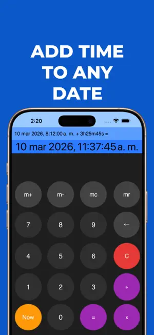 Time Calculator: Hours & Min screenshot 2