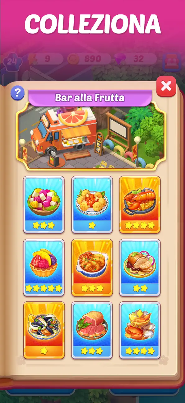 Merge Cooking® iOS Mod IPA screenshot 4 - iOS game interface