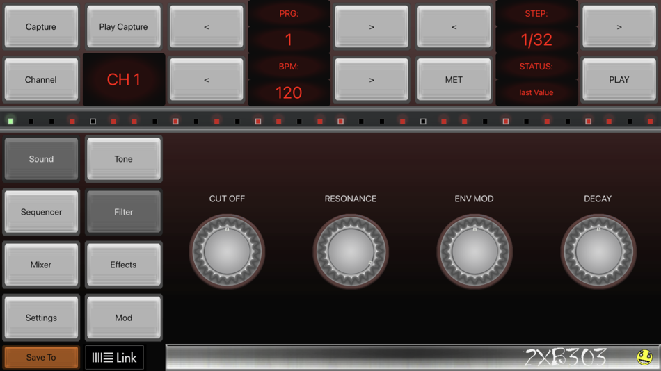 #4. 2XB303 Acid Bass Loop Maker (iOS) 게시자: Rob Wilmot