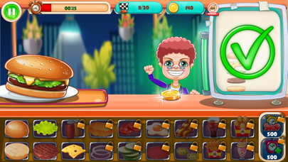 Cooking Fever - Burger Please Screenshot