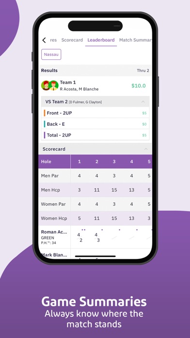 TeeRival Golf iPhone screenshot 5 - Sports app