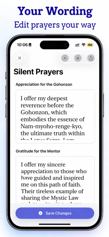 Nichiren Liturgy - Gongyo screenshot 4 of 7