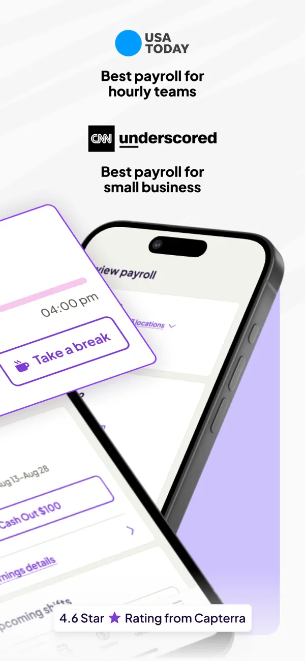 Screenshot #2 pour Homebase: Scheduling & Payroll