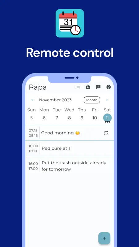 Calendar Clock Administrator screenshot 1 of 4