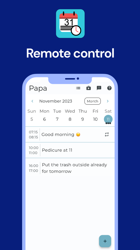 #1. Calendar Clock Administrator (iOS) Podle: Jelter