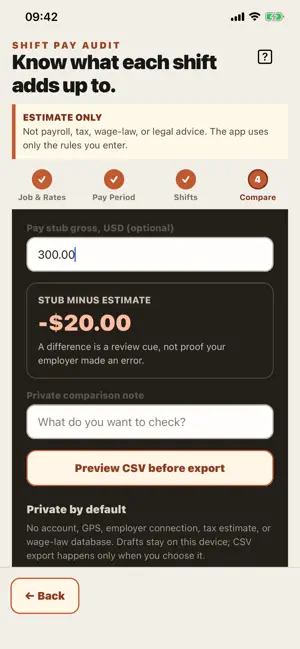 Shift Pay Audit screenshot 4