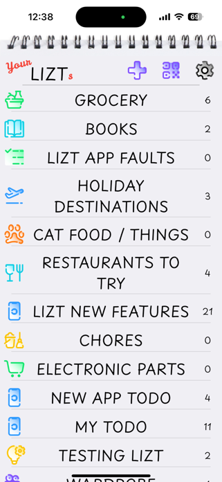 Lizt Screenshot 1 of 4