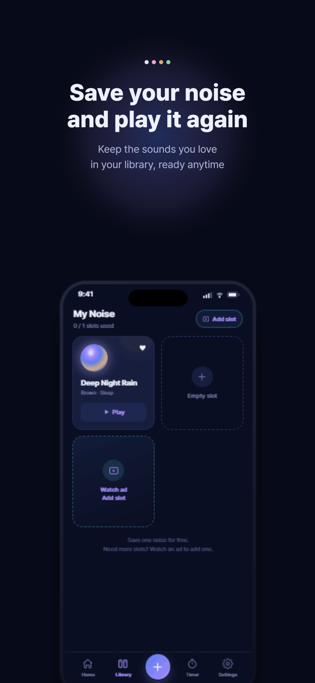 Noisery: Sleep & Focus Noise screenshot 5