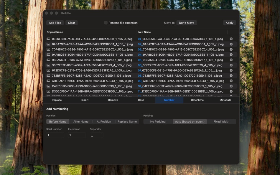 #3. ReTitle (macOS) Podle: Nicholas Fay
