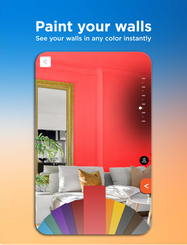 Fable - Paint visualizer iPad screenshot 1 - Lifestyle app
