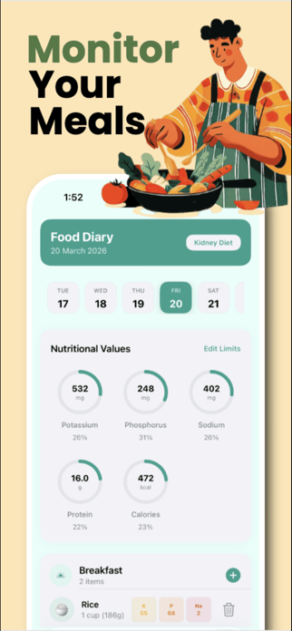 NephroLog Screenshot 5 of 5