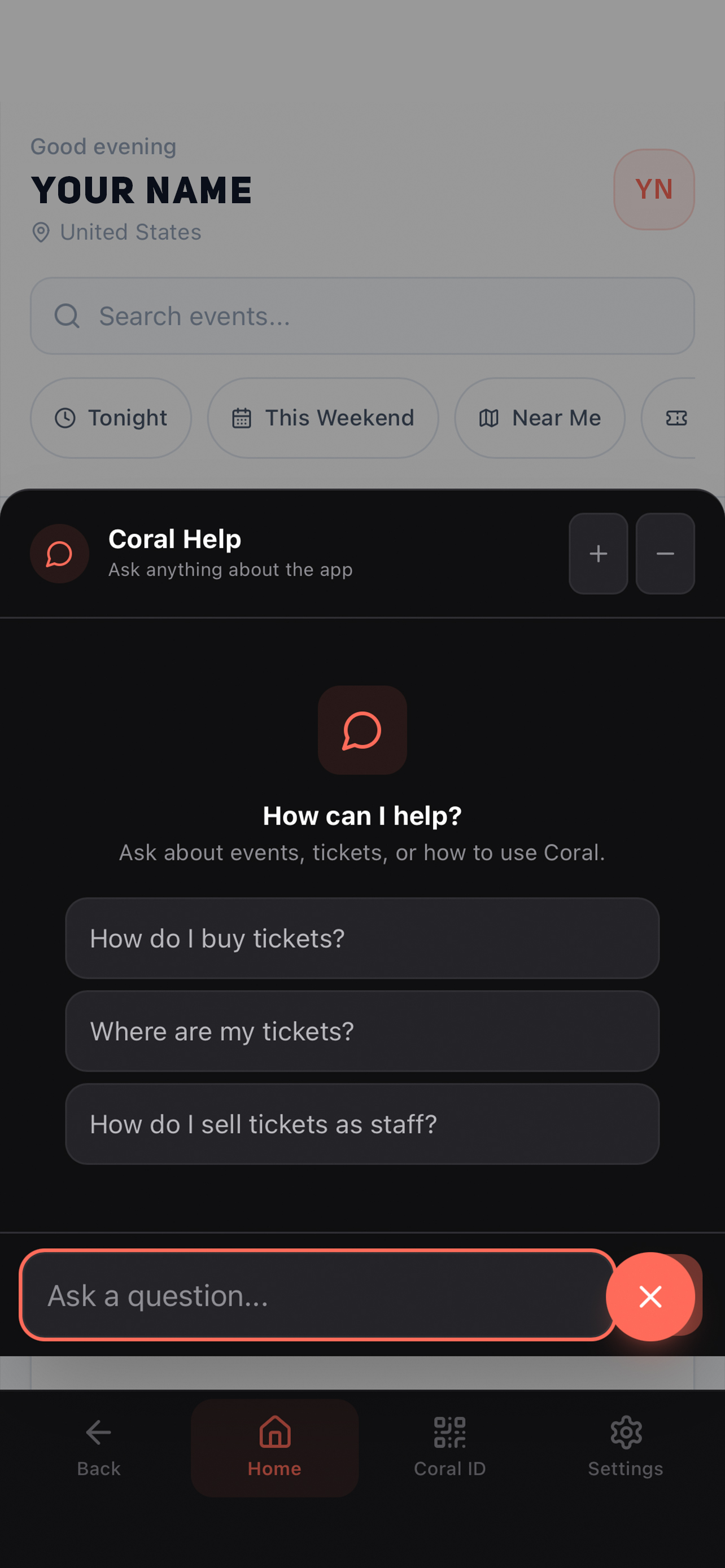 The Coral App