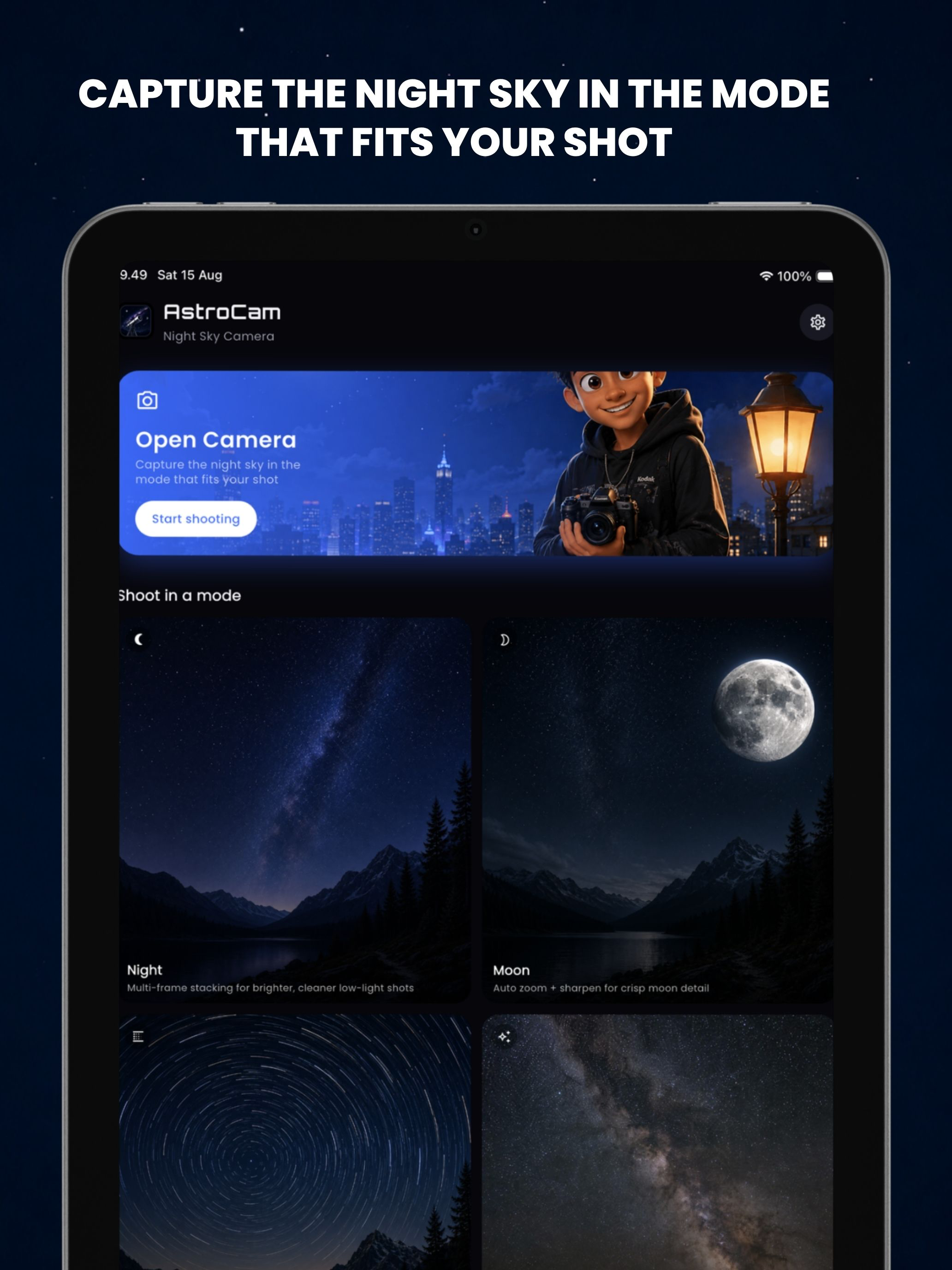 Astrocam: Night Sky Camera screenshot 7