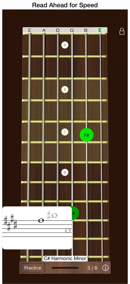 Screenshot 5 von 6 zu Guitar Sight Reading Trainer