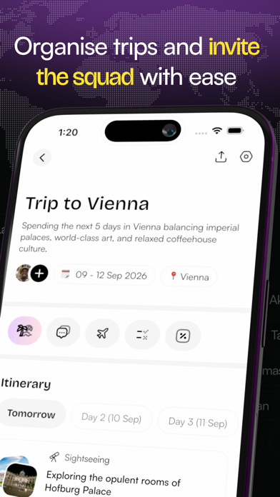 Travel planner: Trip o'clock Screenshot 5 of 10