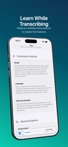 Whisperer: Local AI Transcribe screenshot