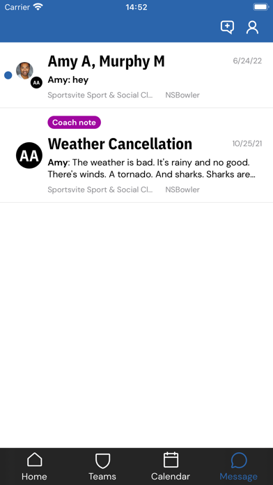 Oakwood Soccer Club iPhone screenshot 7 - Sports app
