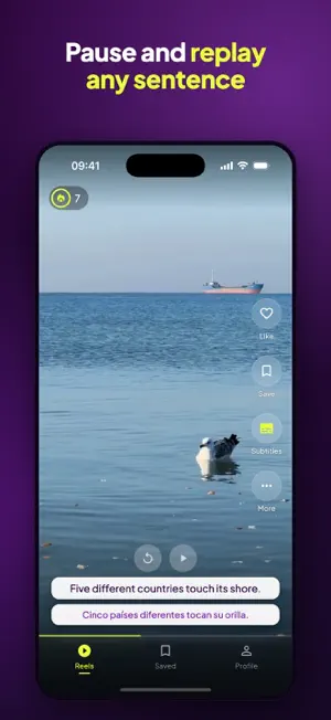Reelingo: Learn English Reels screenshot 2