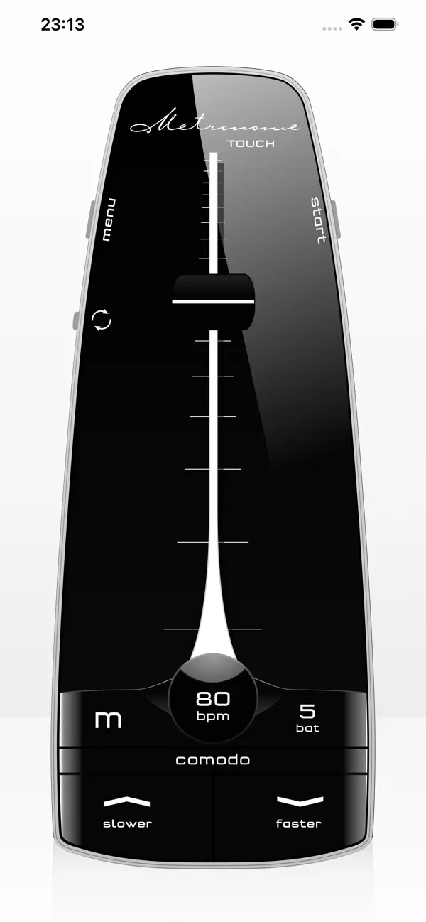 Screenshot #1 pour Métronome touch