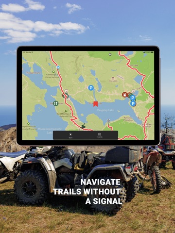 TrailIntel iPad screenshot