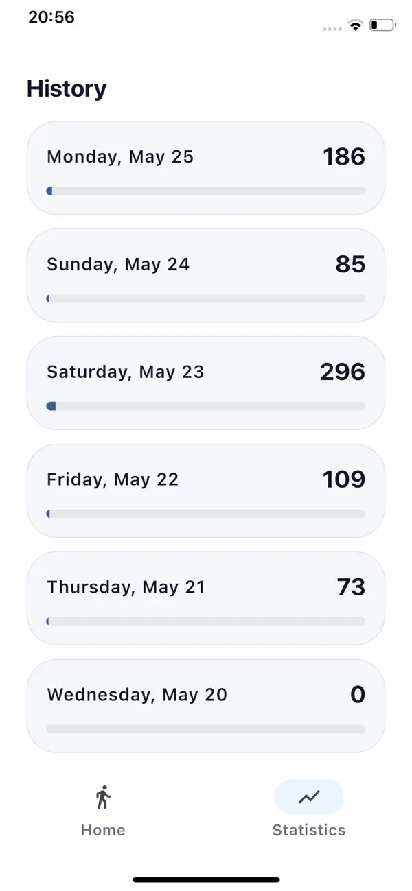 Screenshot #3 pour Pedometer Step Counter No Ads