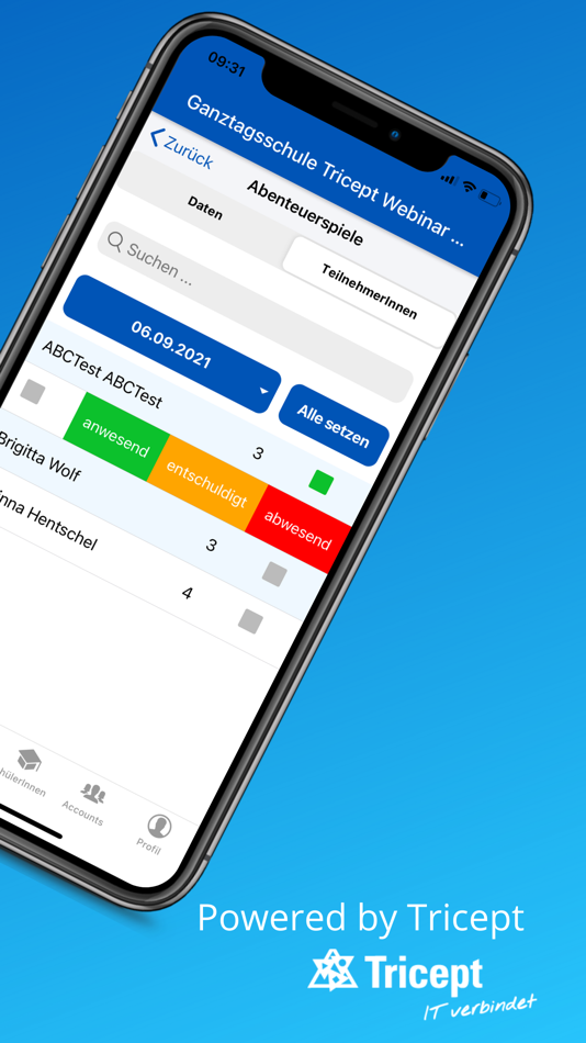#2. Online Ganztagsschule (iOS) Ved: Tricept Informationssysteme AG