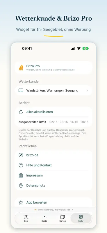 Seewetterbericht · Brizo screenshot 4 of 4