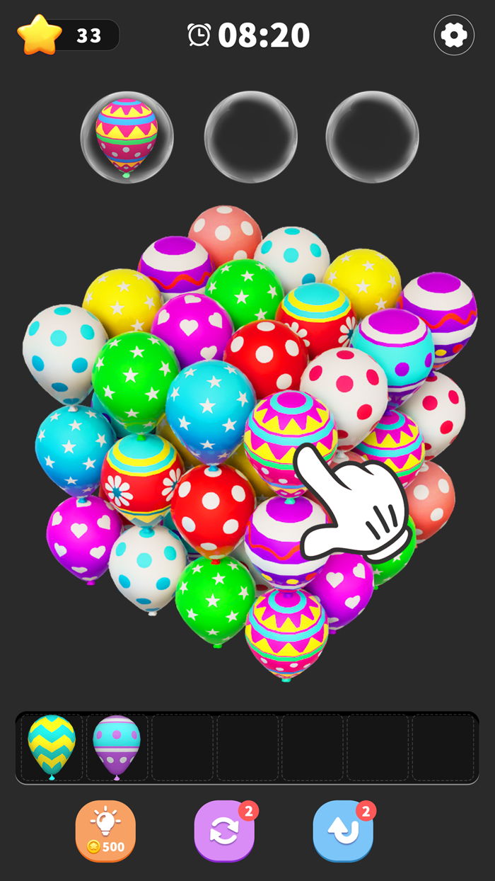 Balloon Triple Match Match 3D