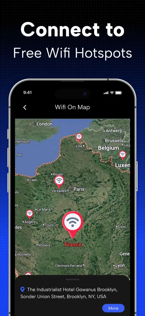 WiFi on Map : WiFi Finder - Utilities App | MWM