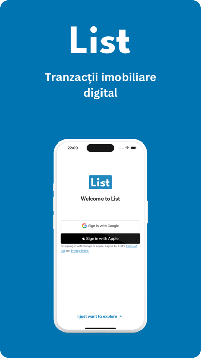 List - Imobiliare digital Screenshot