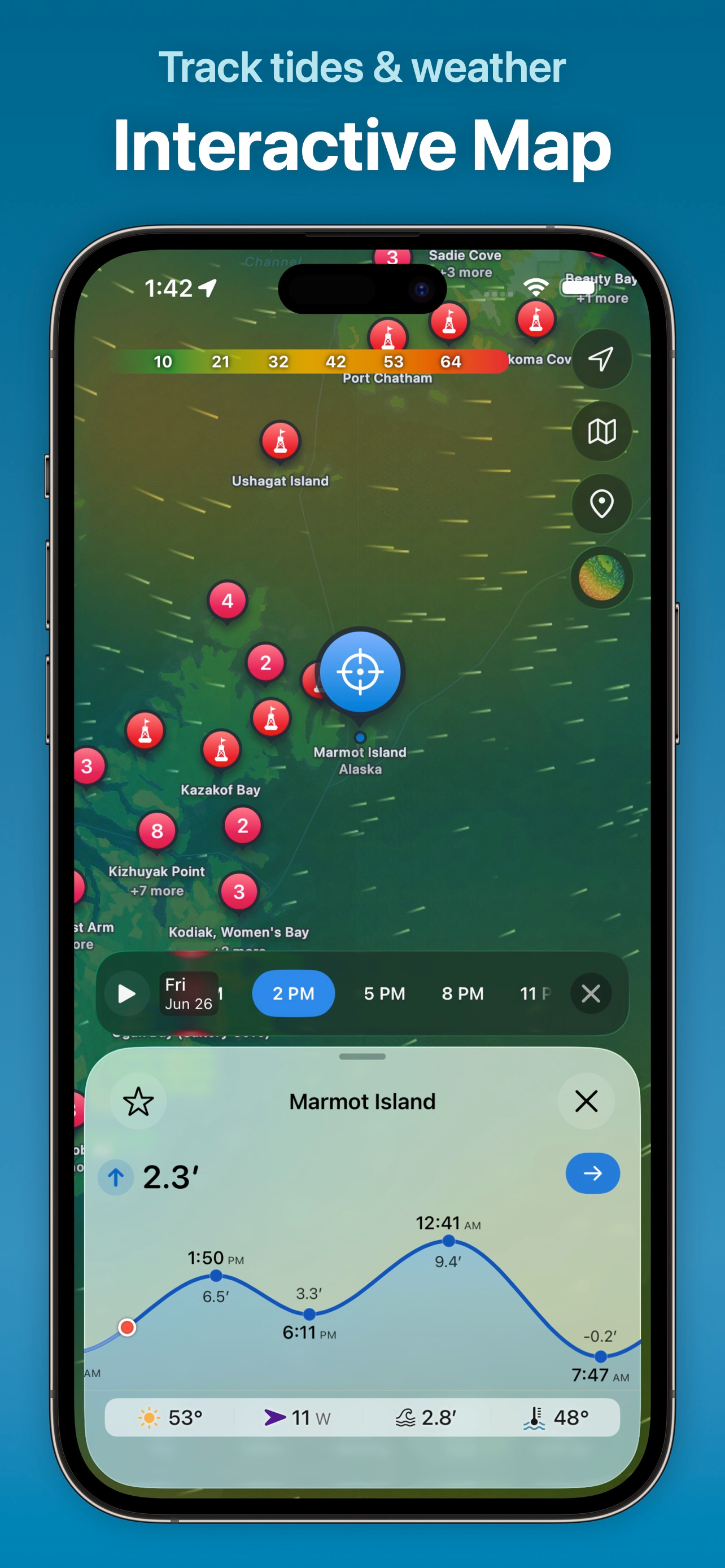 TidesPro: Tide Charts & Tables screenshot 2